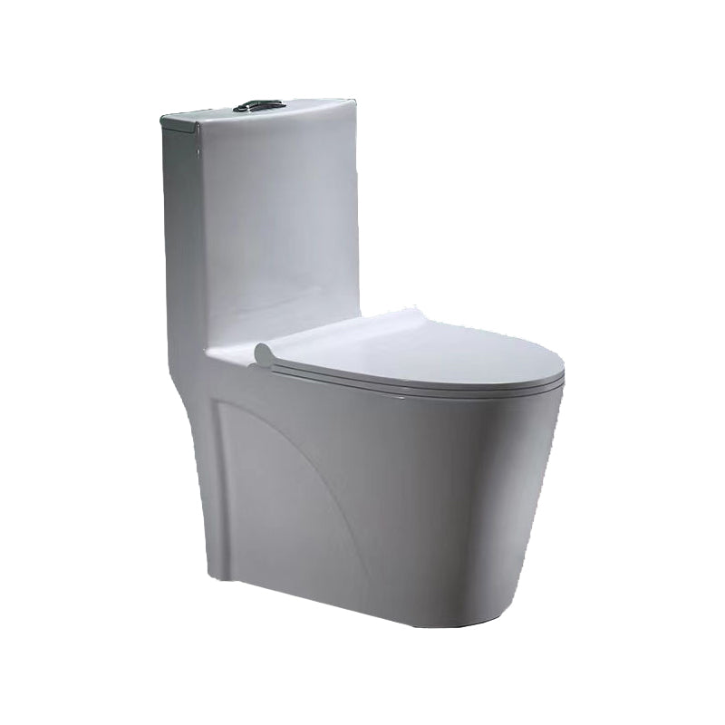 Contemporary Ceramic Floor Mounted Toilet Indoor All-In-One Toilet Bowl 15"L x 27"W x 31"H Clearhalo 'Bathroom Remodel & Bathroom Fixtures' 'Home Improvement' 'home_improvement' 'home_improvement_toilets' 'Toilets & Bidets' 'Toilets' 6719757