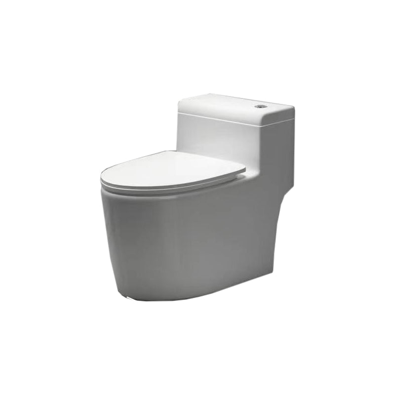 Contemporary Ceramic Floor Mounted Toilet Indoor All-In-One Toilet Bowl 16"L x 28"W x 24"H 16" Clearhalo 'Bathroom Remodel & Bathroom Fixtures' 'Home Improvement' 'home_improvement' 'home_improvement_toilets' 'Toilets & Bidets' 'Toilets' 6719761