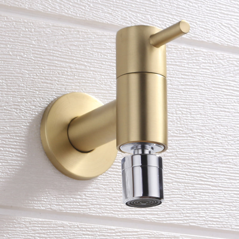 Glam Widespread Wall Mounted Bathroom Sink Faucet Knob Handle Brass Faucet Dorado Claro Lujoso Clearhalo 'bathroom_sink_faucets' 'Conjunta de Baño y Conjunta de Grifo' 'Coronamiento de Baño y Dispositivo de Baño' 'Grifo del lavabo del baño' 'Hogar' 'home_improvement' 'home_improvement_bathroom_sink_faucets' 'Mejoras para el hogar' 6726974