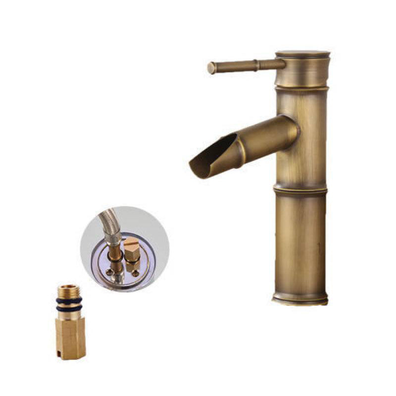 Circular Farmhouse Vessel Faucet Brass Lever Handle Bathroom Faucet Latón 7.7" Indicators Not Included Clearhalo 'bathroom_sink_faucets' 'Conjunta de Baño y Conjunta de Grifo' 'Coronamiento de Baño y Dispositivo de Baño' 'Grifo del lavabo del baño' 'Hogar' 'home_improvement' 'home_improvement_bathroom_sink_faucets' 'Mejoras para el hogar' 6727015