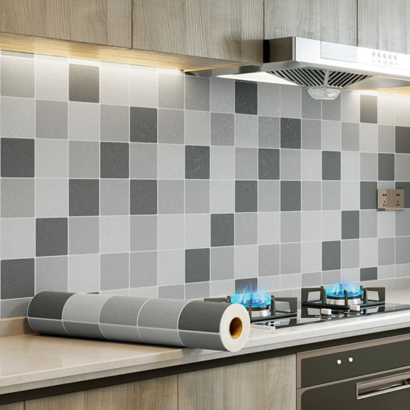 Modern Kitchen Backsplash Tile Waterproof Peel and Stick Mosaic Tile Clearhalo 'Flooring 'Home Improvement' 'home_improvement' 'home_improvement_peel_stick_blacksplash' 'Peel & Stick Backsplash Tile' 'peel_stick_blacksplash' 'Walls & Ceilings' Walls and Ceiling' 6728260