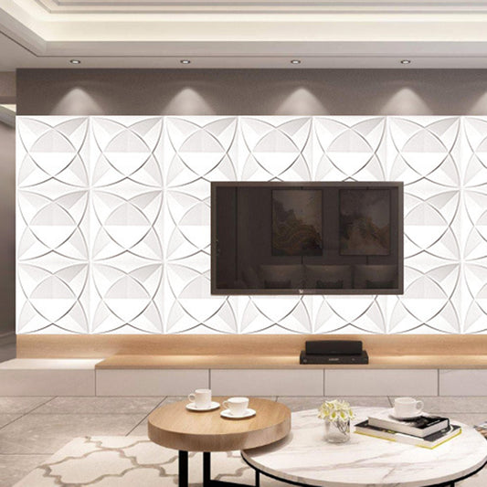 Modern Wall Paneling Peel and Stick Geometric Pattern Wall Paneling Clearhalo 'Flooring 'Home Improvement' 'home_improvement' 'home_improvement_wall_paneling' 'Wall Paneling' 'wall_paneling' 'Walls & Ceilings' Walls and Ceiling' 6728364