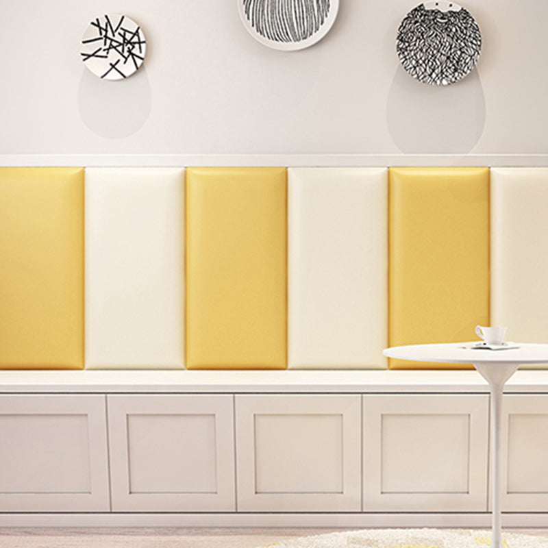 Modern Style Wainscoting Upholstered Peel and Stick Wainscoting Clearhalo 'Flooring 'Home Improvement' 'home_improvement' 'home_improvement_wall_paneling' 'Wall Paneling' 'wall_paneling' 'Walls & Ceilings' Walls and Ceiling' 6728455