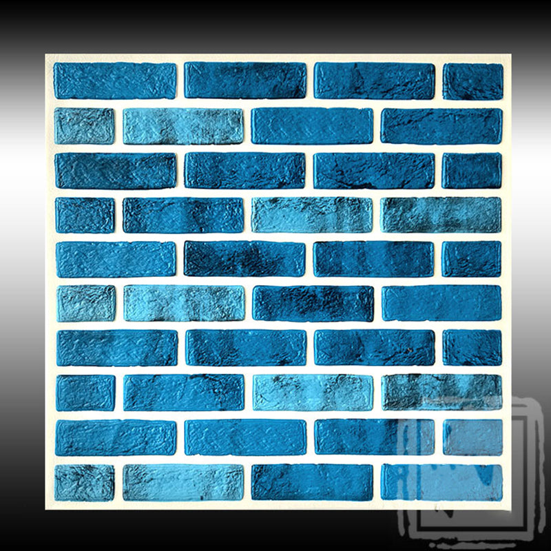 Industrial Style 3D Wall Plank Brick Wall Panels Peel Stick Installation Light Blue Clearhalo 'Flooring 'Home Improvement' 'home_improvement' 'home_improvement_wall_paneling' 'Wall Paneling' 'wall_paneling' 'Walls & Ceilings' Walls and Ceiling' 6728468