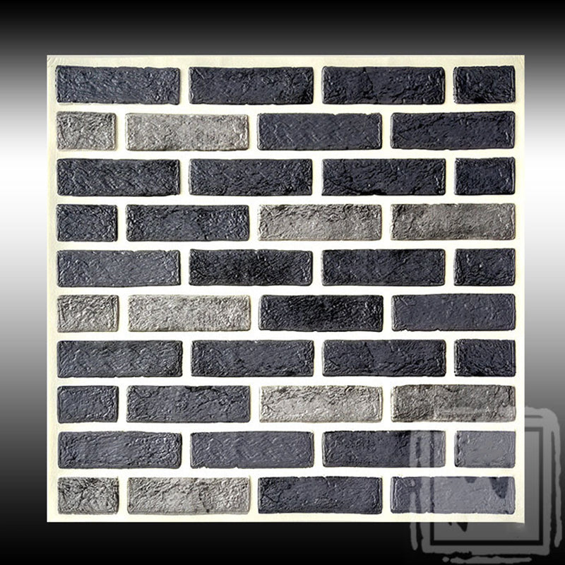 Industrial Style 3D Wall Plank Brick Wall Panels Peel Stick Installation Grey Clearhalo 'Flooring 'Home Improvement' 'home_improvement' 'home_improvement_wall_paneling' 'Wall Paneling' 'wall_paneling' 'Walls & Ceilings' Walls and Ceiling' 6728471