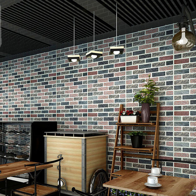 Industrial Style 3D Wall Plank Brick Wall Panels Peel Stick Installation Clearhalo 'Flooring 'Home Improvement' 'home_improvement' 'home_improvement_wall_paneling' 'Wall Paneling' 'wall_paneling' 'Walls & Ceilings' Walls and Ceiling' 6728485