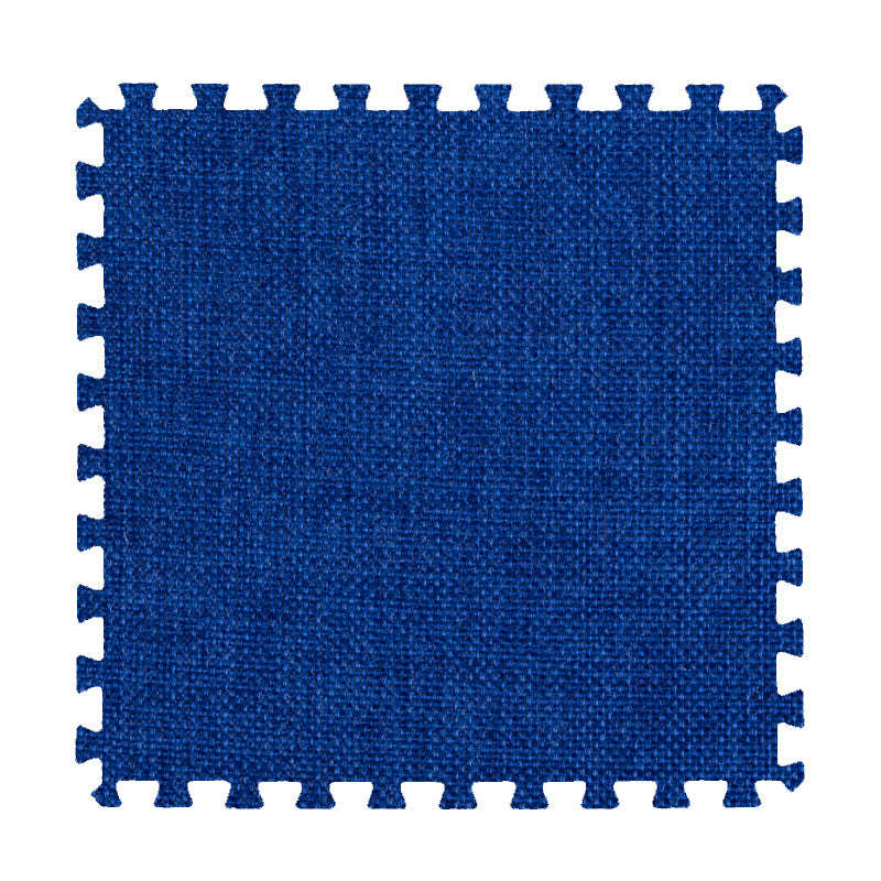 Level Loop Carpet Tile Colorful Non-Skid Interlocking Bedroom Carpet Tiles Royal Blue Clearhalo 'Carpet Tiles & Carpet Squares' 'carpet_tiles_carpet_squares' 'Flooring 'Home Improvement' 'home_improvement' 'home_improvement_carpet_tiles_carpet_squares' Walls and Ceiling' 6728528