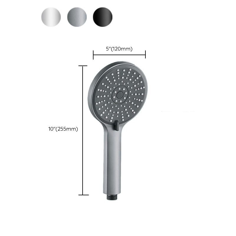 5-Spray Patterns Handheld Shower Head High Flow Wall-Mount Showerhead Clearhalo 'Bathroom Remodel & Bathroom Fixtures' 'Home Improvement' 'home_improvement' 'home_improvement_shower_heads' 'Shower Heads' 'shower_heads' 'Showers & Bathtubs Plumbing' 'Showers & Bathtubs' 6729103