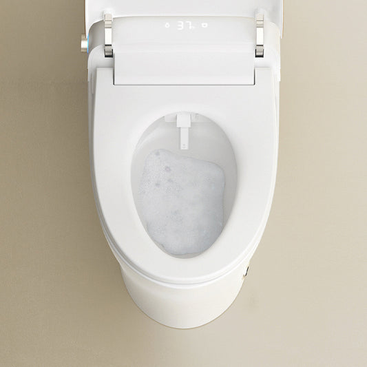 Modern Indoor Siphon Jet Toilet Bowl Floor Mounted All-In-One Toilet Clearhalo 'Bathroom Remodel & Bathroom Fixtures' 'Home Improvement' 'home_improvement' 'home_improvement_toilets' 'Toilets & Bidets' 'Toilets' 6730303