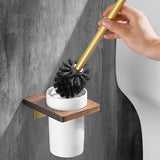 Modern Black Bathroom Set Bath Shelf Towel Bar Bath Hardware Set Clearhalo 'Bathroom Hardware Sets' 'Bathroom Hardware' 'Bathroom Remodel & Bathroom Fixtures' 'bathroom_hardware_sets' 'Home Improvement' 'home_improvement' 'home_improvement_bathroom_hardware_sets' 6737772