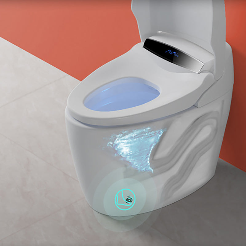 Contemporary Floor Mounted Toilet Indoor One Piece Toilet Bowl Clearhalo 'Bathroom Remodel & Bathroom Fixtures' 'Home Improvement' 'home_improvement' 'home_improvement_toilets' 'Toilets & Bidets' 'Toilets' 6740973