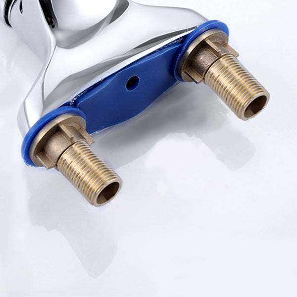 High-Arc Swivel Faucet Two Handles Brass Vessel Faucet for Bathroom Clearhalo 'Bathroom Remodel & Bathroom Fixtures' 'Bathroom Sink Faucets' 'Bathroom Sinks & Faucet Components' 'bathroom_sink_faucets' 'Home Improvement' 'home_improvement' 'home_improvement_bathroom_sink_faucets' 6742672