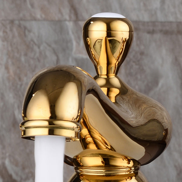 Glam Widespread Sink Faucet Lever Handles 3 Holes Solid Brass Faucet Clearhalo 'Bathroom Remodel & Bathroom Fixtures' 'Bathroom Sink Faucets' 'Bathroom Sinks & Faucet Components' 'bathroom_sink_faucets' 'Home Improvement' 'home_improvement' 'home_improvement_bathroom_sink_faucets' 6742689