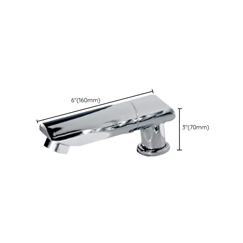 Deck Mounted Copper Roman Tub Faucet Low Arc Roman Tub Filler Trim Clearhalo 'Bathroom Remodel & Bathroom Fixtures' 'Bathtub Faucets' 'bathtub_faucets' 'Home Improvement' 'home_improvement' 'home_improvement_bathtub_faucets' 6743573