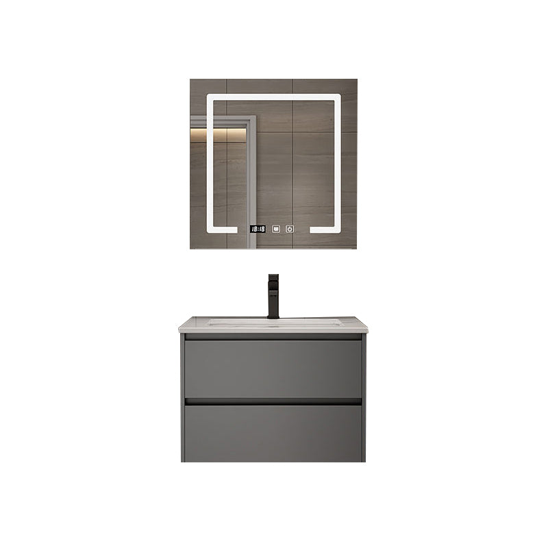 Modern Bathroom Sink Vanity Mirror Cabinet Vanity Cabinet with Storage Shelving Clearhalo 'Bathroom Remodel & Bathroom Fixtures' 'Bathroom Vanities' 'bathroom_vanities' 'Home Improvement' 'home_improvement' 'home_improvement_bathroom_vanities' 6743784