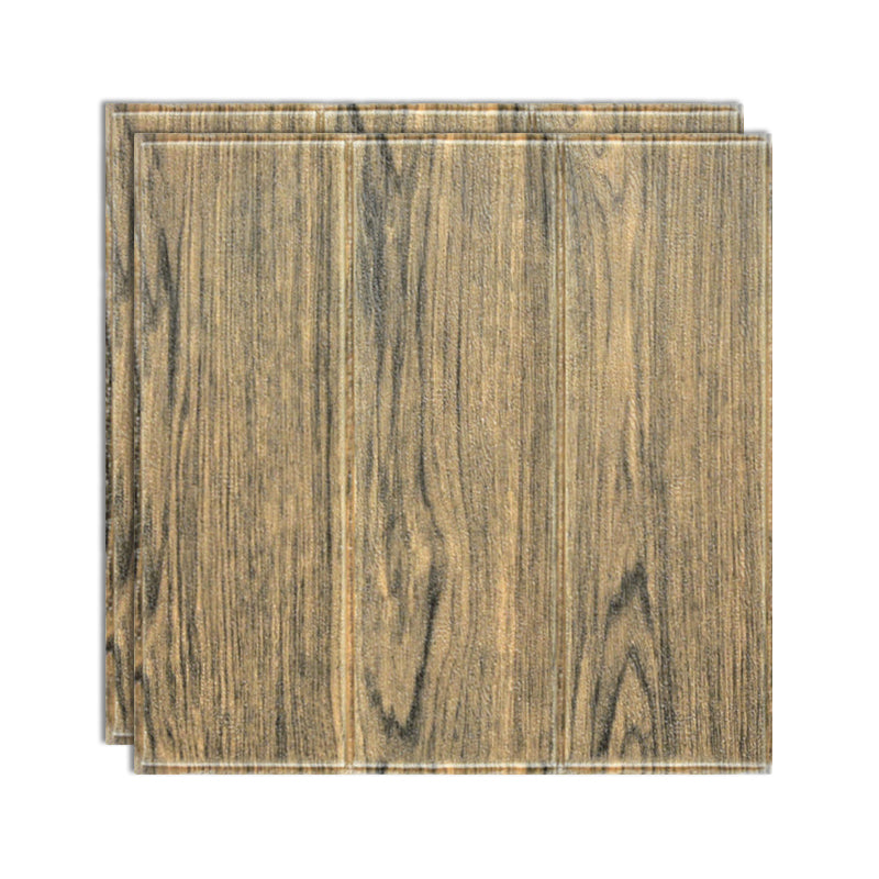 Modern Wall Paneling Peel and Stick Wood Effect Design Wall Paneling Brown Clearhalo 'Flooring 'Home Improvement' 'home_improvement' 'home_improvement_wall_paneling' 'Wall Paneling' 'wall_paneling' 'Walls & Ceilings' Walls and Ceiling' 6744226