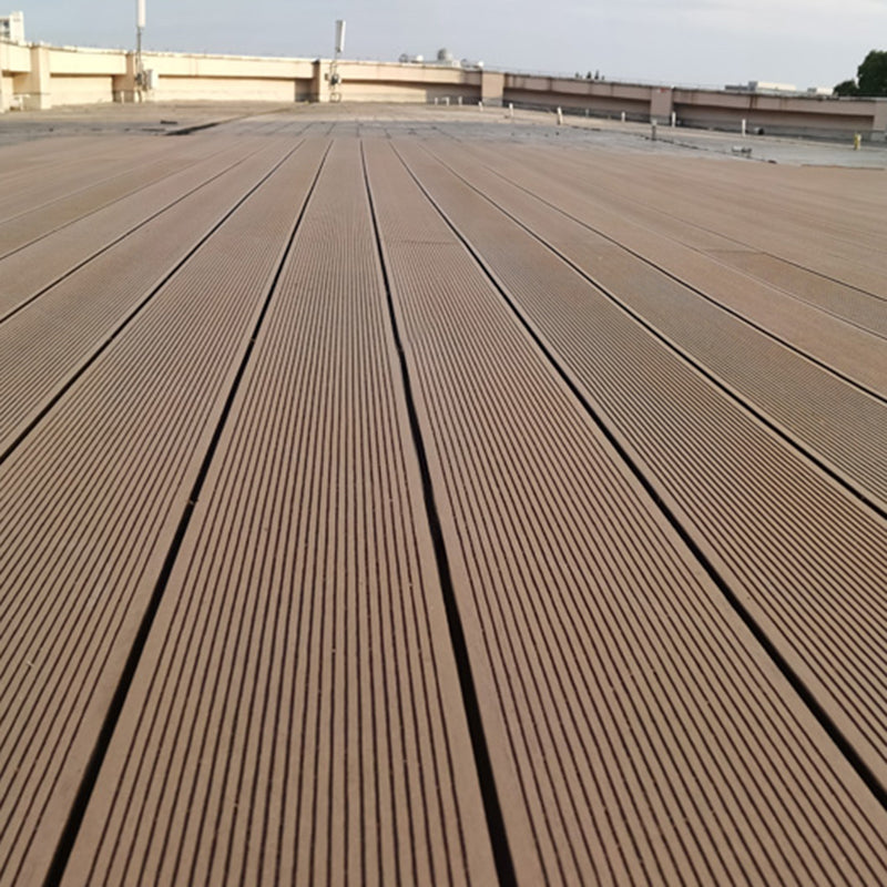 Deck Plank Wooden Waterproof Snapping Embossed Outdoor Floor Board Clearhalo 'Home Improvement' 'home_improvement' 'home_improvement_outdoor_deck_tiles_planks' 'Outdoor Deck Tiles & Planks' 'Outdoor Flooring & Tile' 'Outdoor Remodel' 'outdoor_deck_tiles_planks' 6744304