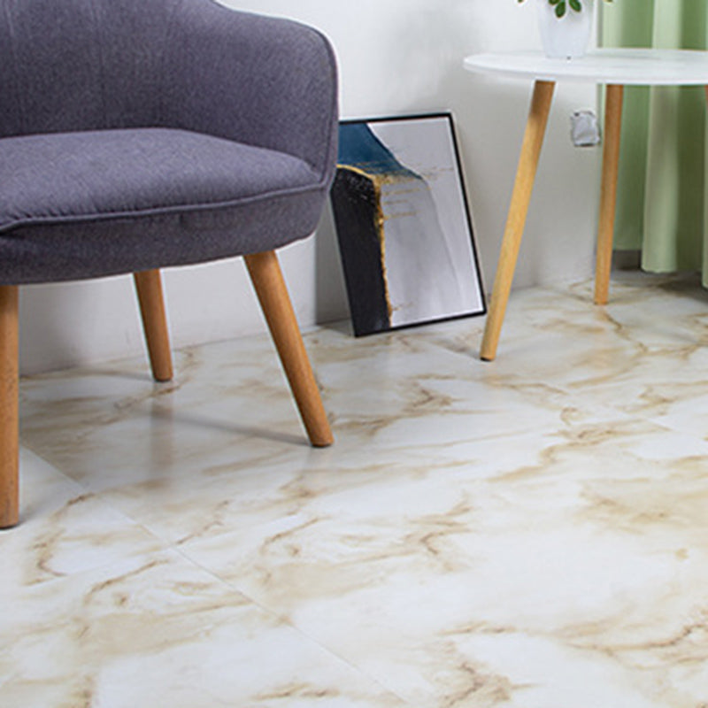 Peel & Stick Vinyl Flooring Light Vinyl Flooring with Marble Look Clearhalo 'Flooring 'Home Improvement' 'home_improvement' 'home_improvement_vinyl_flooring' 'Vinyl Flooring' 'vinyl_flooring' Walls and Ceiling' 6744354