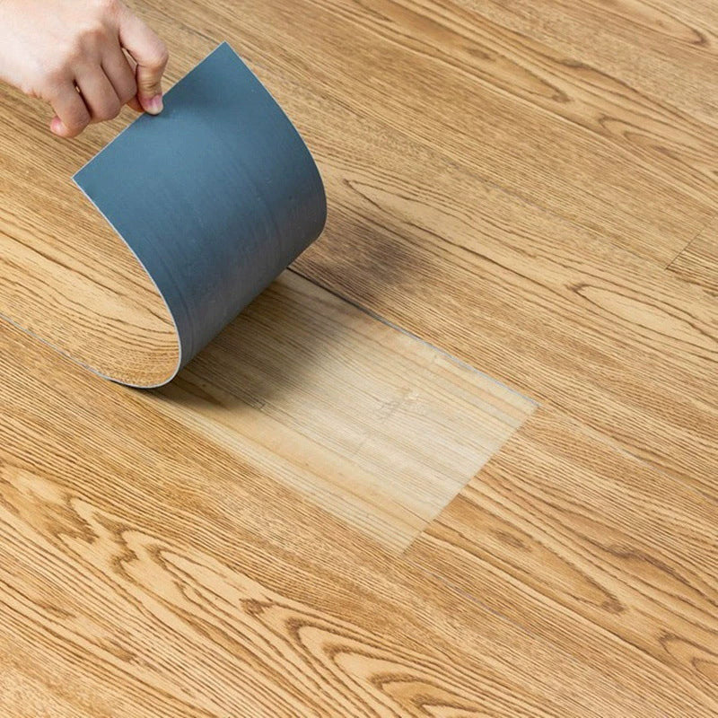 Peel and Stick Vinyl Flooring Low Gloss Vinyl Flooring with Wood Look Clearhalo 'Flooring 'Home Improvement' 'home_improvement' 'home_improvement_vinyl_flooring' 'Vinyl Flooring' 'vinyl_flooring' Walls and Ceiling' 6744397