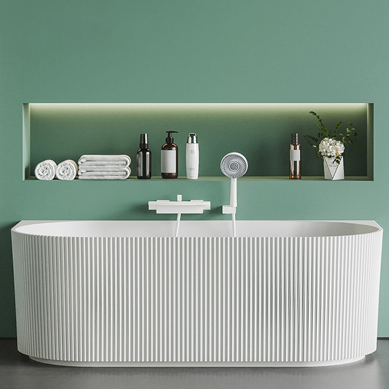 Modern White Acrylic Soaking Bathtub Rectangle Back to Wall Bathtub Clearhalo 'Bathroom Remodel & Bathroom Fixtures' 'Bathtubs' 'Home Improvement' 'home_improvement' 'home_improvement_bathtubs' 'Showers & Bathtubs' 6745058