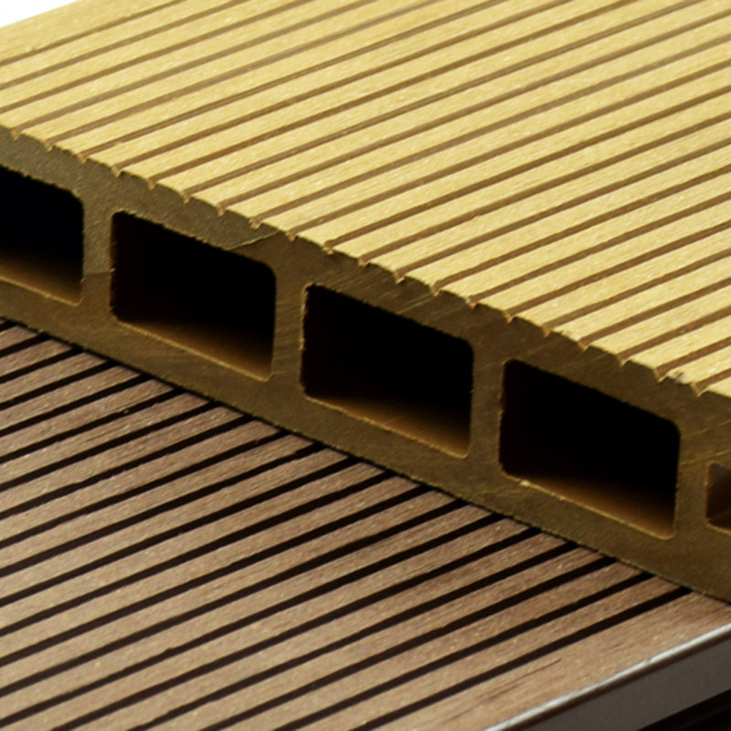 Modern Outdoor Deck Plank Striped Pattern Waterproof Slip Resistant Floor Board Clearhalo 'Home Improvement' 'home_improvement' 'home_improvement_outdoor_deck_tiles_planks' 'Outdoor Deck Tiles & Planks' 'Outdoor Flooring & Tile' 'Outdoor Remodel' 'outdoor_deck_tiles_planks' 6756705