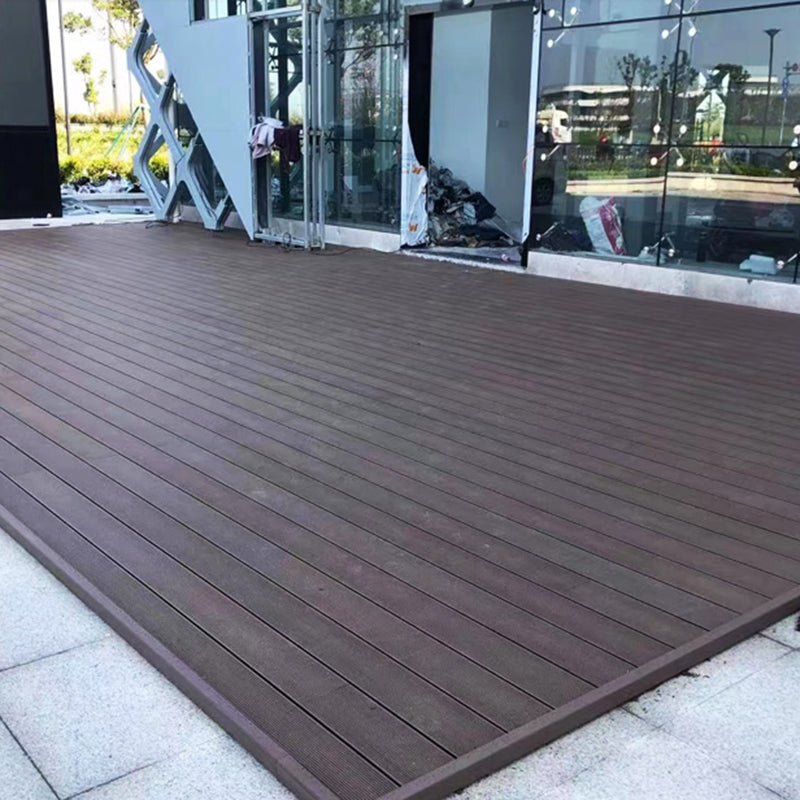 Outdoor Wooden Decking Tiles Waterproof Snapping Floor Tiles Clearhalo 'Home Improvement' 'home_improvement' 'home_improvement_outdoor_deck_tiles_planks' 'Outdoor Deck Tiles & Planks' 'Outdoor Flooring & Tile' 'Outdoor Remodel' 'outdoor_deck_tiles_planks' 6756754