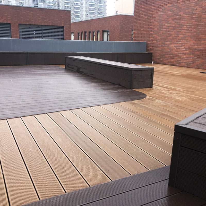 Outdoor Wooden Decking Tiles Waterproof Snapping Floor Tiles Clearhalo 'Home Improvement' 'home_improvement' 'home_improvement_outdoor_deck_tiles_planks' 'Outdoor Deck Tiles & Planks' 'Outdoor Flooring & Tile' 'Outdoor Remodel' 'outdoor_deck_tiles_planks' 6756756