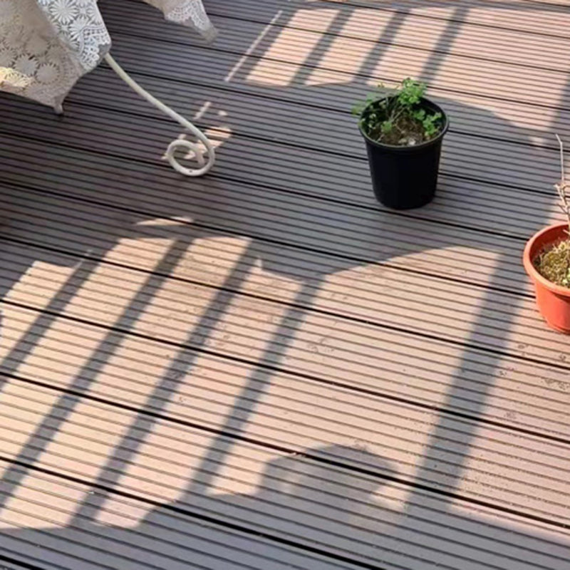 Outdoor Wooden Decking Tiles Waterproof Snapping Floor Tiles Clearhalo 'Home Improvement' 'home_improvement' 'home_improvement_outdoor_deck_tiles_planks' 'Outdoor Deck Tiles & Planks' 'Outdoor Flooring & Tile' 'Outdoor Remodel' 'outdoor_deck_tiles_planks' 6756761