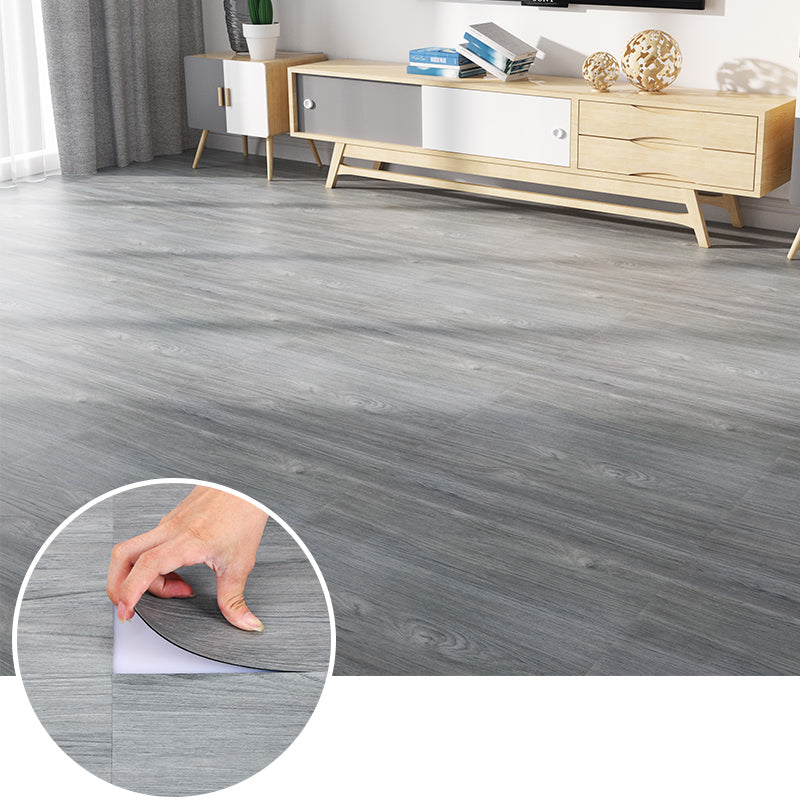 Modern PVC Flooring Peel and Stick Wood Look Embossed Vinyl Floor Planks Grey Clearhalo 'Flooring 'Home Improvement' 'home_improvement' 'home_improvement_vinyl_flooring' 'Vinyl Flooring' 'vinyl_flooring' Walls and Ceiling' 6756857