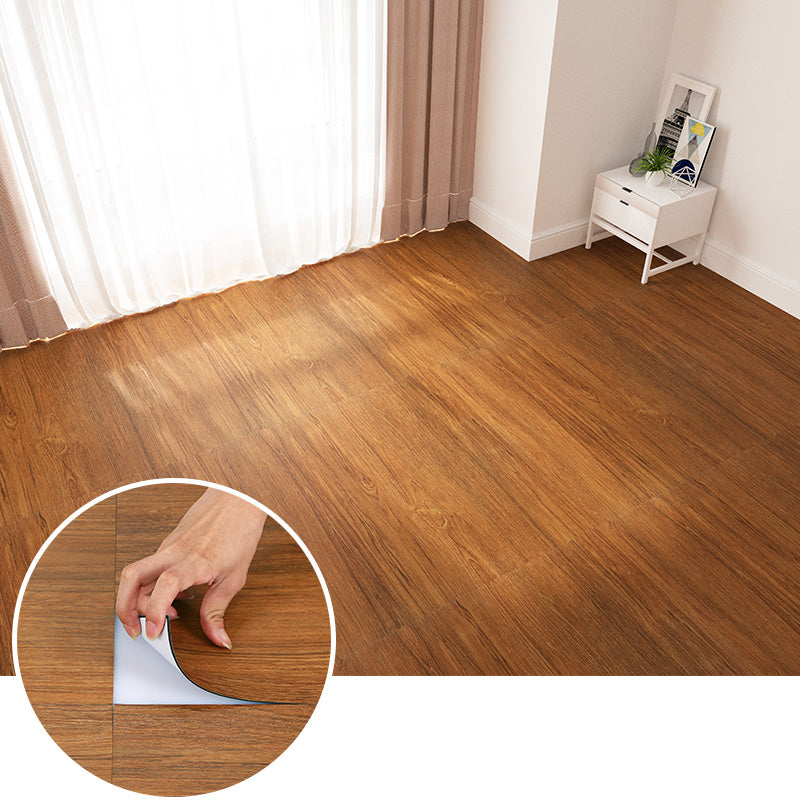 Modern PVC Flooring Peel and Stick Wood Look Embossed Vinyl Floor Planks Walnut Clearhalo 'Flooring 'Home Improvement' 'home_improvement' 'home_improvement_vinyl_flooring' 'Vinyl Flooring' 'vinyl_flooring' Walls and Ceiling' 6756872