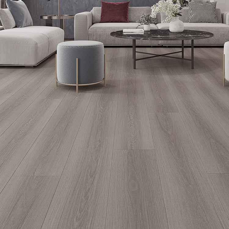 Laminate Flooring Solid Wood Natural Oak Laminate Plank Flooring Light Gray Clearhalo 'Flooring 'Home Improvement' 'home_improvement' 'home_improvement_laminate_flooring' 'Laminate Flooring' 'laminate_flooring' Walls and Ceiling' 6756985