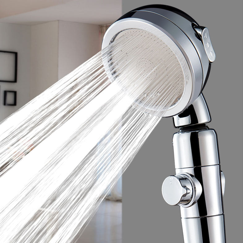 Metal Universal Pressurized Shower Head Adjustable Water Flow Handheld Shower Head Clearhalo 'Bathroom Remodel & Bathroom Fixtures' 'Home Improvement' 'home_improvement' 'home_improvement_shower_heads' 'Shower Heads' 'shower_heads' 'Showers & Bathtubs Plumbing' 'Showers & Bathtubs' 6757023