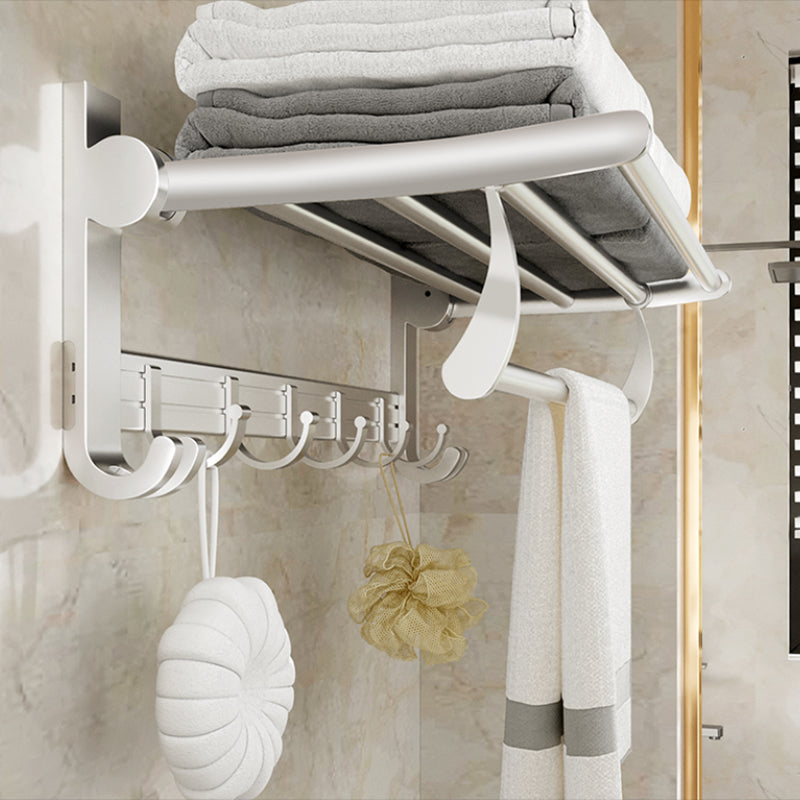 Traditional Bath Shelf Stainless Steel Paper Holder Bathroom Accessories Hardware Set Clearhalo 'Bathroom Hardware Sets' 'Bathroom Hardware' 'Bathroom Remodel & Bathroom Fixtures' 'bathroom_hardware_sets' 'Home Improvement' 'home_improvement' 'home_improvement_bathroom_hardware_sets' 6763096