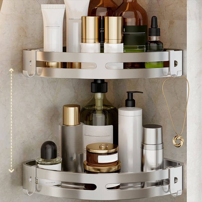 Traditional Bath Shelf Stainless Steel Paper Holder Bathroom Accessories Hardware Set Clearhalo 'Bathroom Hardware Sets' 'Bathroom Hardware' 'Bathroom Remodel & Bathroom Fixtures' 'bathroom_hardware_sets' 'Home Improvement' 'home_improvement' 'home_improvement_bathroom_hardware_sets' 6763097