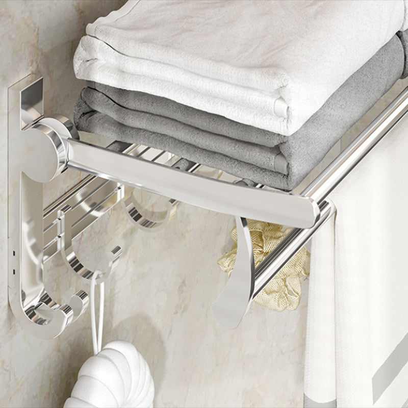 Traditional Bath Shelf Stainless Steel Paper Holder Bathroom Accessories Hardware Set Clearhalo 'Bathroom Hardware Sets' 'Bathroom Hardware' 'Bathroom Remodel & Bathroom Fixtures' 'bathroom_hardware_sets' 'Home Improvement' 'home_improvement' 'home_improvement_bathroom_hardware_sets' 6763102