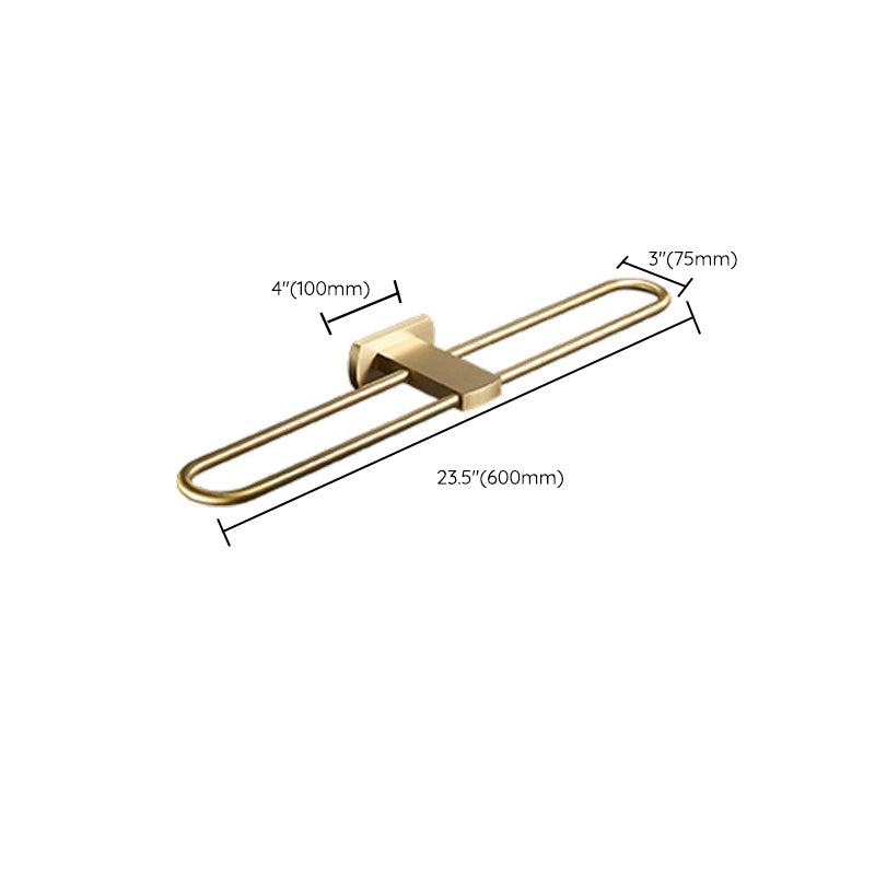 Traditional Golden Bath Hardware Set Brass Bathroom Accessory Kit Clearhalo 'Bathroom Hardware Sets' 'Bathroom Hardware' 'Bathroom Remodel & Bathroom Fixtures' 'bathroom_hardware_sets' 'Home Improvement' 'home_improvement' 'home_improvement_bathroom_hardware_sets' 6763247