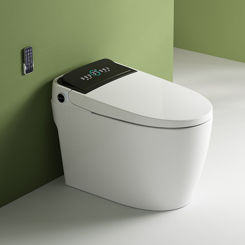 Modern Urine Toilet One-Piece Toilet Floor Mounted ABS Siphon Jet Toilet Bowl Auto Flush(Top Configuration) Clearhalo 'Bathroom Remodel & Bathroom Fixtures' 'Home Improvement' 'home_improvement' 'home_improvement_toilets' 'Toilets & Bidets' 'Toilets' 6764782