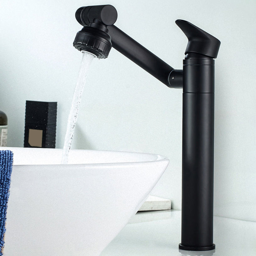 Glam Style Faucets Vessel Sink Faucet with Single Lever Handle Clearhalo 'bathroom_sink_faucets' 'Conjunta de Baño y Conjunta de Grifo' 'Coronamiento de Baño y Dispositivo de Baño' 'Grifo del lavabo del baño' 'Hogar' 'home_improvement' 'home_improvement_bathroom_sink_faucets' 'Mejoras para el hogar' 6771430