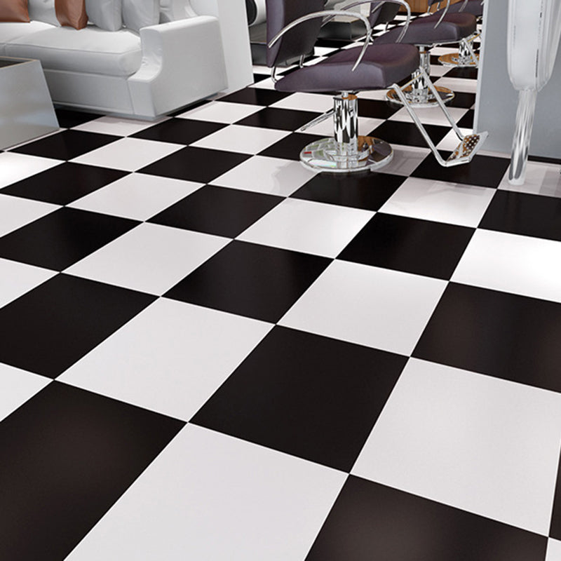 Peel and Stick PVC Flooring Matte Vinyl Flooring with Diamond Look Black White Clearhalo 'Flooring 'Home Improvement' 'home_improvement' 'home_improvement_vinyl_flooring' 'Vinyl Flooring' 'vinyl_flooring' Walls and Ceiling' 6772959