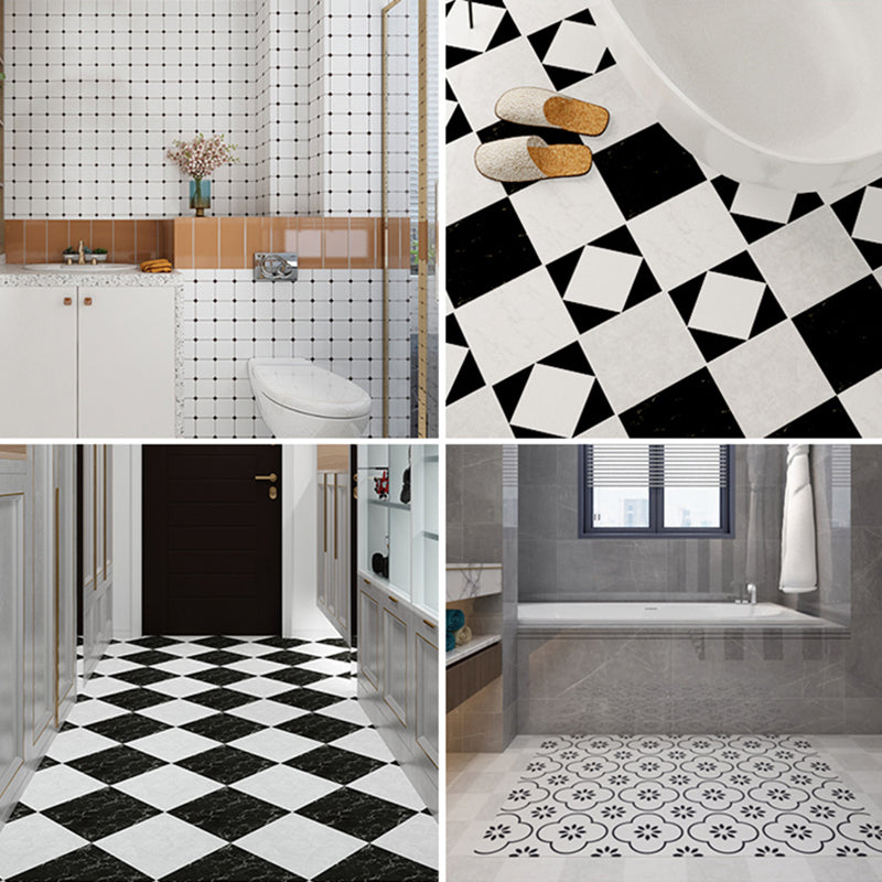 Patterned Vinyl Flooring Peel and Stick Low Gloss Vinyl Flooring Clearhalo 'Flooring 'Home Improvement' 'home_improvement' 'home_improvement_vinyl_flooring' 'Vinyl Flooring' 'vinyl_flooring' Walls and Ceiling' 6773050