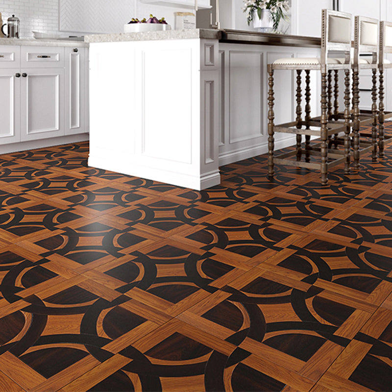 Vintage Laminate Flooring Wooden Indoor Wooden Living Room Laminate Floor Coffee Clearhalo 'Flooring 'Home Improvement' 'home_improvement' 'home_improvement_laminate_flooring' 'Laminate Flooring' 'laminate_flooring' Walls and Ceiling' 6773129