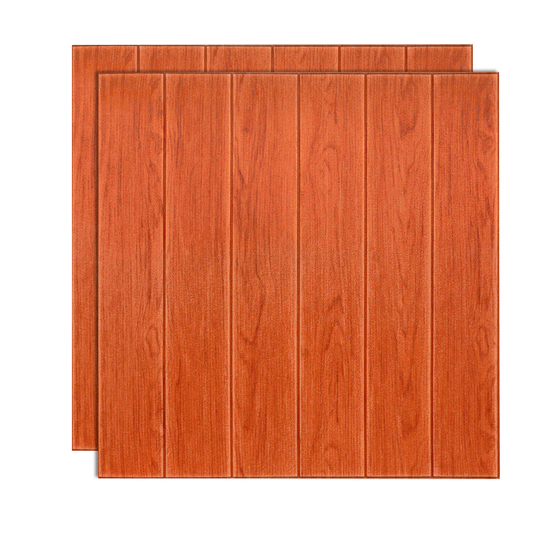 Pvc Paneling Smooth Wall Interior Living Room Plank Set of 2 Dark Coffee 2-Piece Set Clearhalo 'Flooring 'Home Improvement' 'home_improvement' 'home_improvement_wall_paneling' 'Wall Paneling' 'wall_paneling' 'Walls & Ceilings' Walls and Ceiling' 6773725