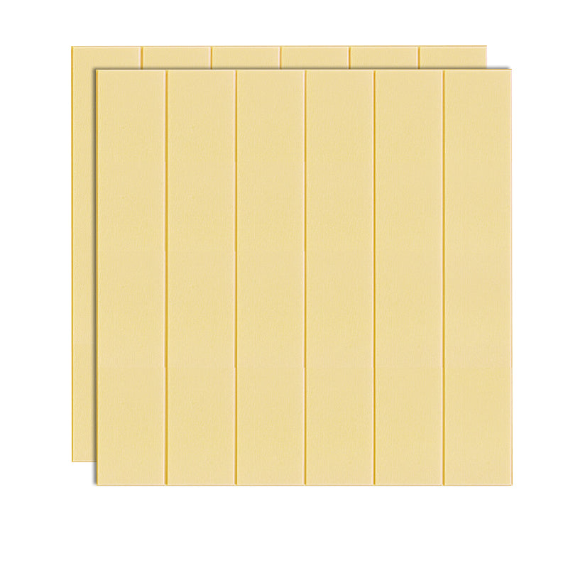 Pvc Paneling Smooth Wall Interior Living Room Plank Set of 2 Beige 0.98" 2-Piece Set Clearhalo 'Flooring 'Home Improvement' 'home_improvement' 'home_improvement_wall_paneling' 'Wall Paneling' 'wall_paneling' 'Walls & Ceilings' Walls and Ceiling' 6773745