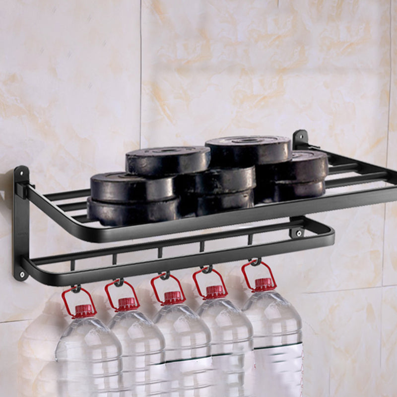 6-Piece Modern Bathroom Accessory Set Metal Bathroom Hardware Set Clearhalo 'Bathroom Hardware Sets' 'Bathroom Hardware' 'Bathroom Remodel & Bathroom Fixtures' 'bathroom_hardware_sets' 'Home Improvement' 'home_improvement' 'home_improvement_bathroom_hardware_sets' 6778104