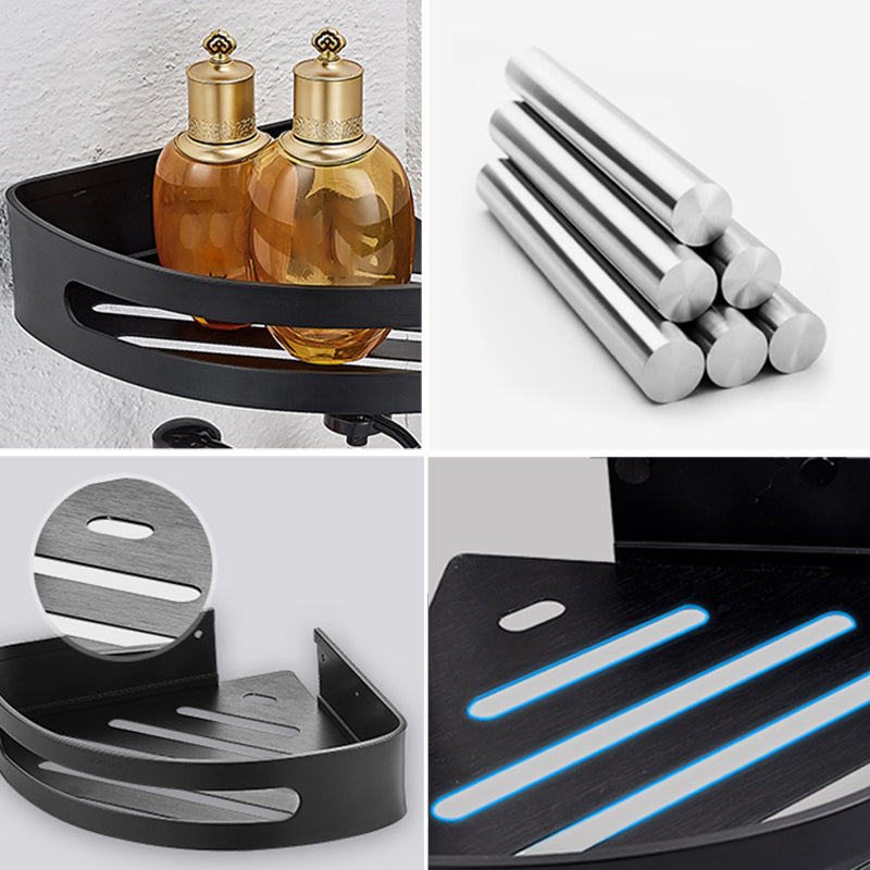 6-Piece Modern Bathroom Accessory Set Metal Bathroom Hardware Set Clearhalo 'Bathroom Hardware Sets' 'Bathroom Hardware' 'Bathroom Remodel & Bathroom Fixtures' 'bathroom_hardware_sets' 'Home Improvement' 'home_improvement' 'home_improvement_bathroom_hardware_sets' 6778106