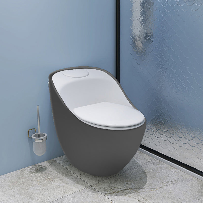 Modern Floor Mount Urine Toilet Concealed Tank Ceramic Toilet Bowl with Toilet Seat Clearhalo 'Bathroom Remodel & Bathroom Fixtures' 'Home Improvement' 'home_improvement' 'home_improvement_toilets' 'Toilets & Bidets' 'Toilets' 6778697
