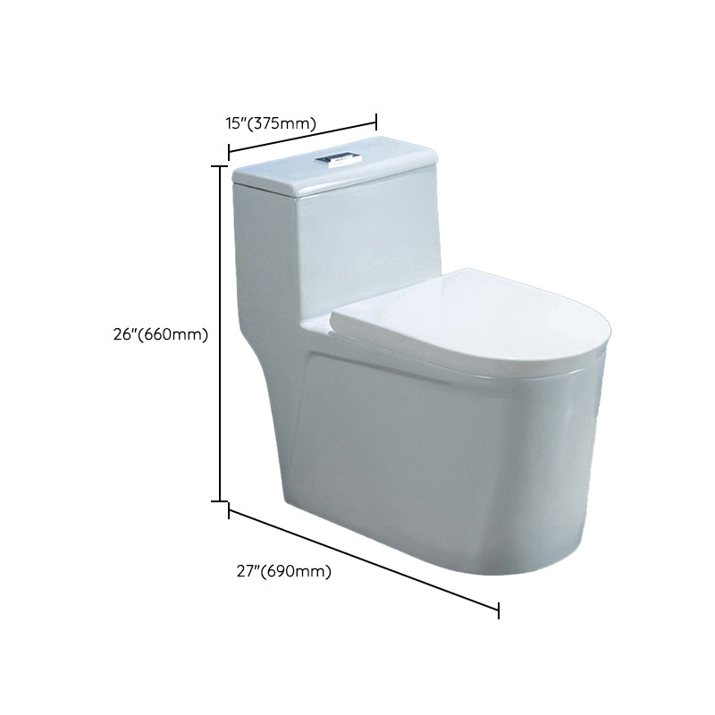 Modern All-In-One Toilet Bowl Floor Mounted Urine Toilet for Bathroom Clearhalo 'Bathroom Remodel & Bathroom Fixtures' 'Home Improvement' 'home_improvement' 'home_improvement_toilets' 'Toilets & Bidets' 'Toilets' 6778754