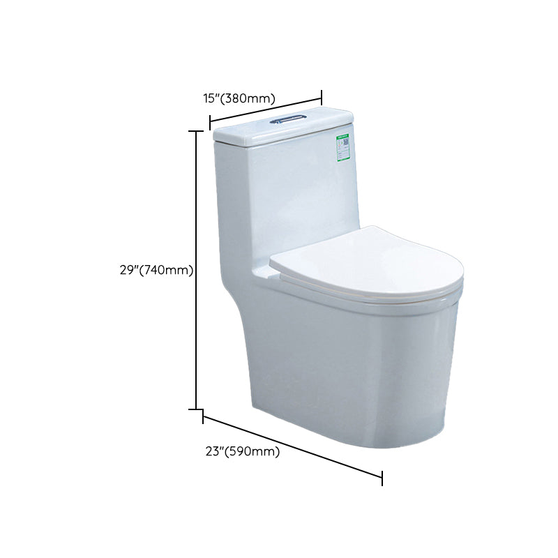 Modern All-In-One Toilet Bowl Floor Mounted Urine Toilet for Bathroom Clearhalo 'Bathroom Remodel & Bathroom Fixtures' 'Home Improvement' 'home_improvement' 'home_improvement_toilets' 'Toilets & Bidets' 'Toilets' 6778758