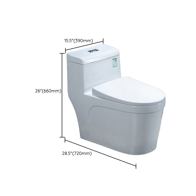 Modern All-In-One Toilet Bowl Floor Mounted Urine Toilet for Bathroom Clearhalo 'Bathroom Remodel & Bathroom Fixtures' 'Home Improvement' 'home_improvement' 'home_improvement_toilets' 'Toilets & Bidets' 'Toilets' 6778759