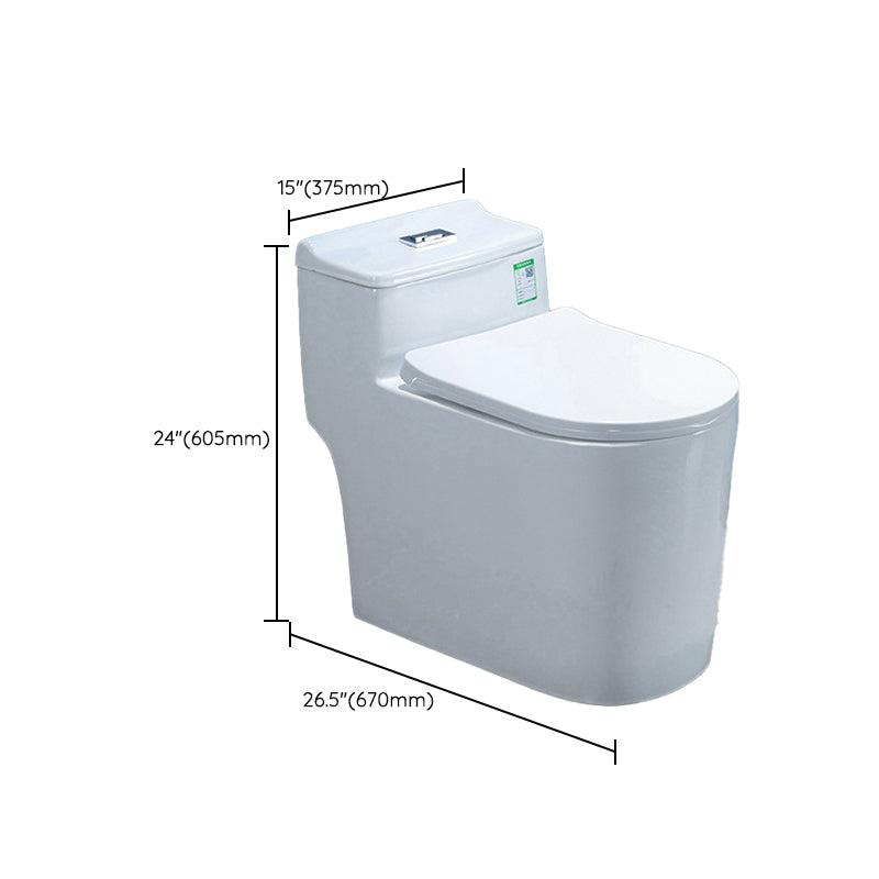 Modern All-In-One Toilet Bowl Floor Mounted Urine Toilet for Bathroom Clearhalo 'Bathroom Remodel & Bathroom Fixtures' 'Home Improvement' 'home_improvement' 'home_improvement_toilets' 'Toilets & Bidets' 'Toilets' 6778760